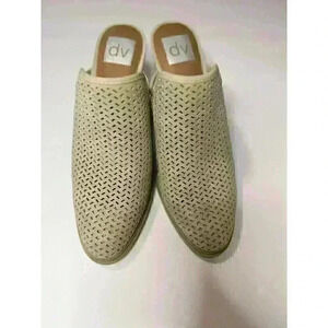 DV By Dolce Vita Taupe Women's Heeled Mules Size 8